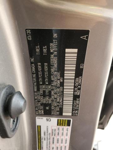 2T2AZMAA2LC171069 - 2020 LEXUS RX 350 BASE SILVER photo 12