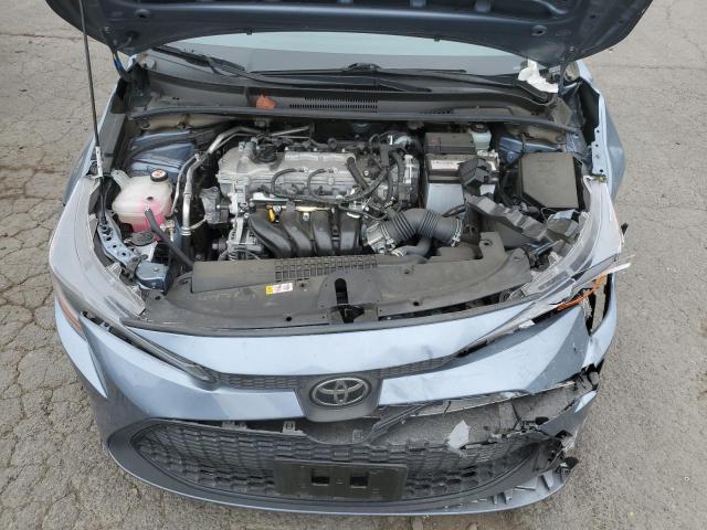 JTDEPMAE4N3008384 - 2022 TOYOTA COROLLA LE BLUE photo 11