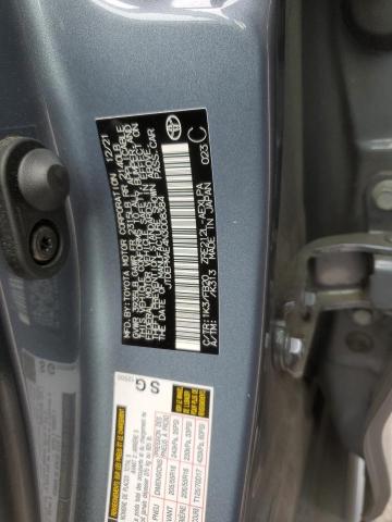 JTDEPMAE4N3008384 - 2022 TOYOTA COROLLA LE BLUE photo 13