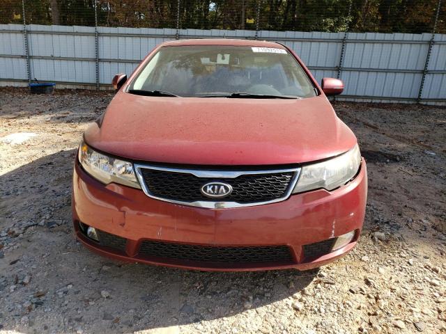 KNAFW5A36B5369169 - 2011 KIA FORTE SX RED photo 5