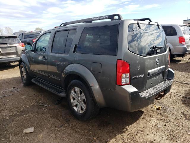 5N1AR18W97C643797 - 2007 NISSAN PATHFINDER LE GRAY photo 2