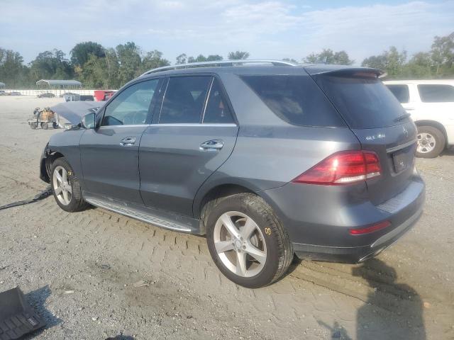 4JGDA5HB4HA853780 - 2017 MERCEDES-BENZ GLE 350 4MATIC GRAY photo 2