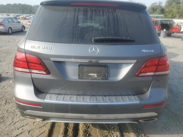 4JGDA5HB4HA853780 - 2017 MERCEDES-BENZ GLE 350 4MATIC GRAY photo 6