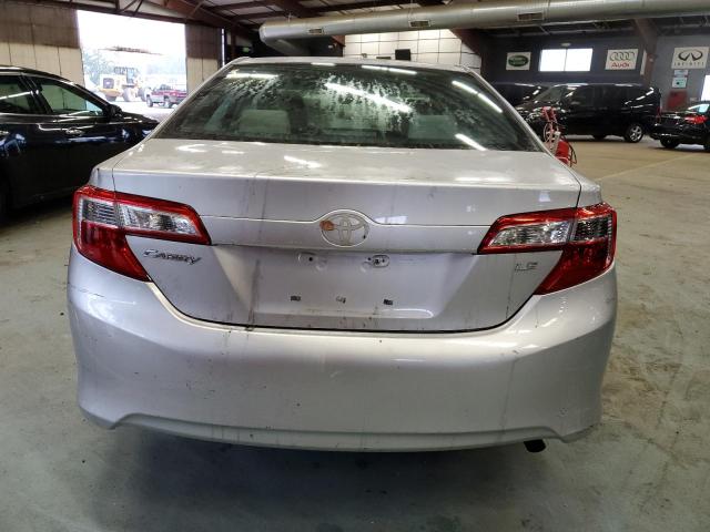 4T4BF1FKXDR319282 - 2013 TOYOTA CAMRY L SILVER photo 6