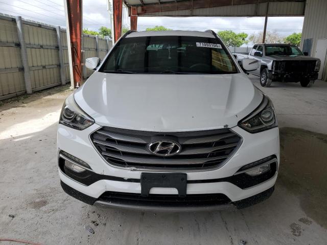 5XYZU3LB5JG535153 - 2018 HYUNDAI SANTA FE S WHITE photo 5