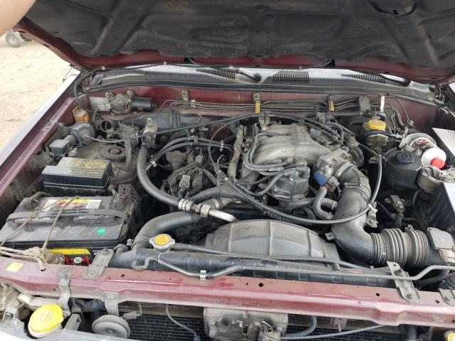 JN8AR05Y3XW321079 - 1999 NISSAN PATHFINDER LE მუქწითელი ფოტო 12