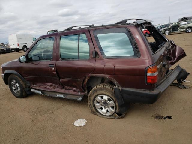 JN8AR05Y3XW321079 - 1999 NISSAN PATHFINDER LE მუქწითელი ფოტო 2