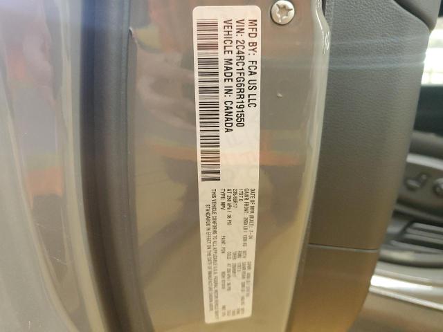 2C4RC1FG6RR191550 - 2024 CHRYSLER PACIFICA TOURING 灰色 照片 13