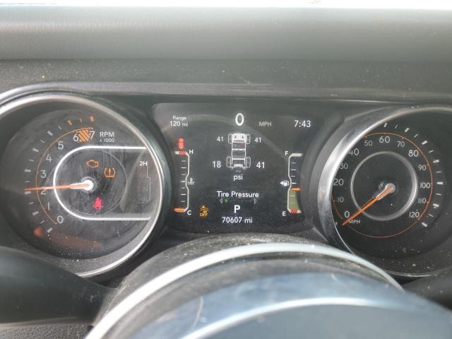 1C4HJXEN0MW741037 - 2021 JEEP WRANGLER UNLIMITED SAHARA WHITE photo 9