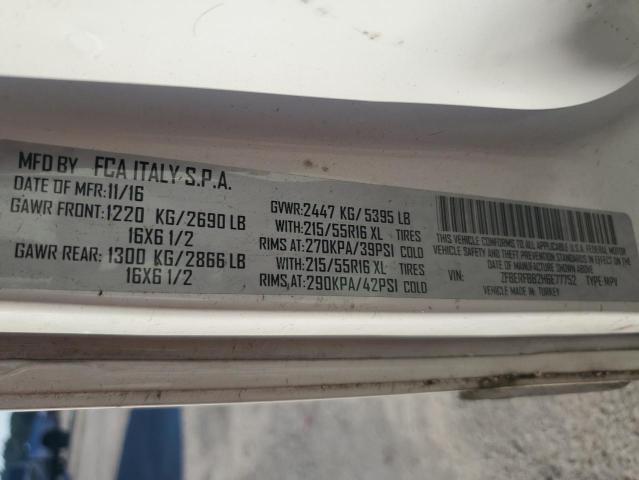 ZFBERFBB2H6E77752 - 2017 RAM PROMASTER SLT 白色 照片 13