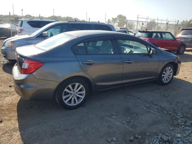 2HGFB2F84CH583574 - 2012 HONDA CIVIC EX GRAY photo 3