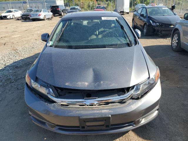 2HGFB2F84CH583574 - 2012 HONDA CIVIC EX GRAY photo 5
