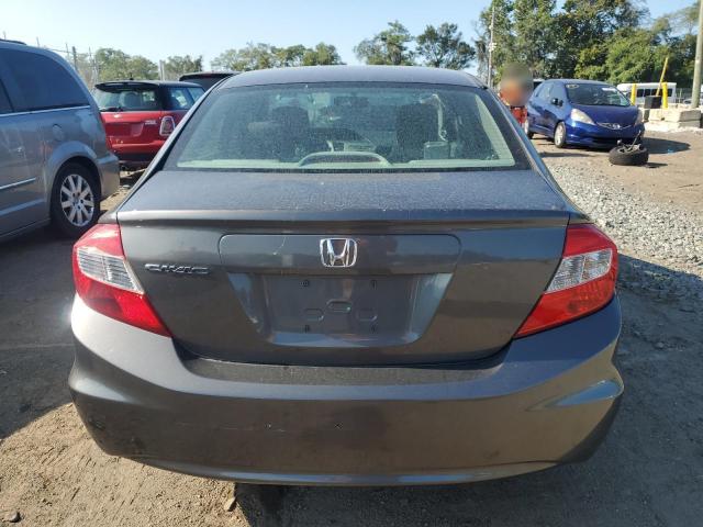 2HGFB2F84CH583574 - 2012 HONDA CIVIC EX GRAY photo 6