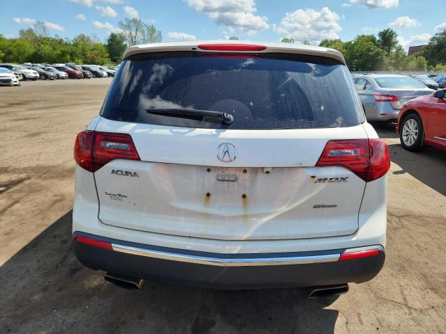 2HNYD2H61AH510036 - 2010 ACURA MDX TECHNOLOGY WHITE photo 6