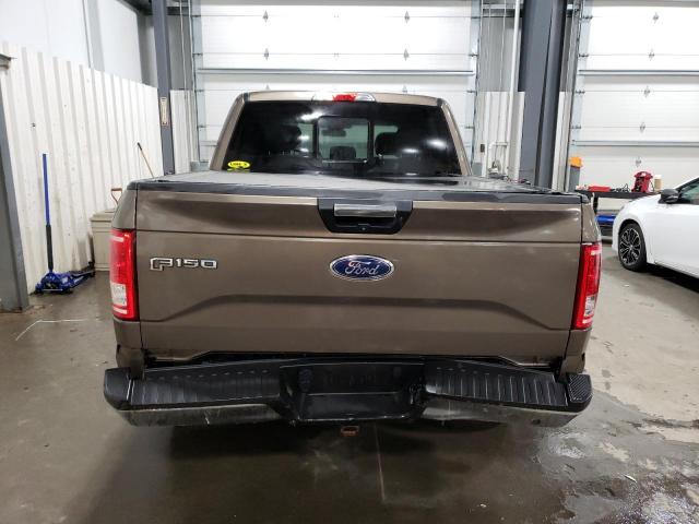 1FTEW1EG0HKD71997 - 2017 FORD F150 SUPERCREW BROWN photo 6