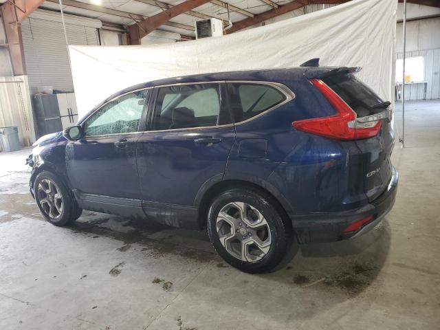 7FARW2H53JE060038 - 2018 HONDA CR-V EX BLUE photo 2