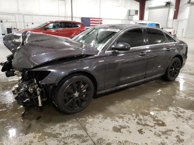 WAUHGAFC5CN176925 - 2012 AUDI A6 PRESTIGE შავი ფოტო 1