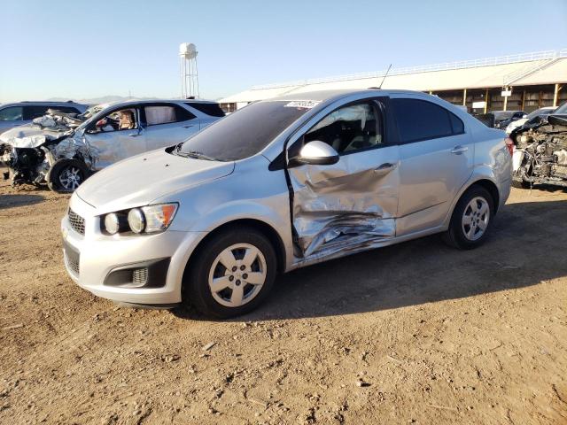 1G1JA5SH6F4136290 - 2015 CHEVROLET SONIC LS GRAY photo 1