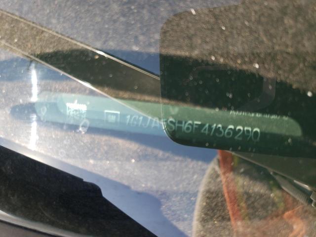 1G1JA5SH6F4136290 - 2015 CHEVROLET SONIC LS ნაცრისფერი ფოტო 12