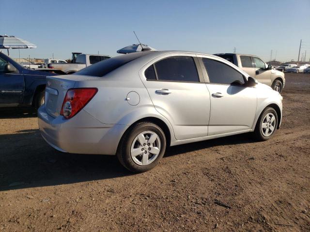 1G1JA5SH6F4136290 - 2015 CHEVROLET SONIC LS GRAY photo 3