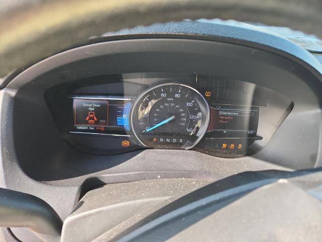 1FM5K8D83HGA52753 - 2017 FORD EXPLORER XLT შავი ფოტო 9