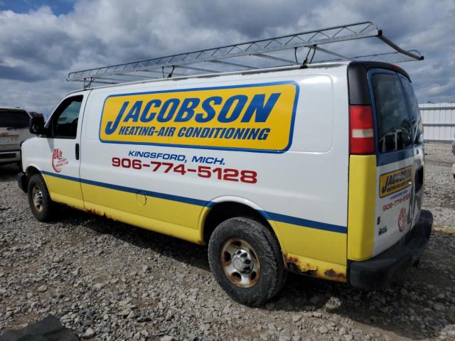 1GCZGGBA3A1179552 - 2010 CHEVROLET EXPRESS G2 WHITE photo 2