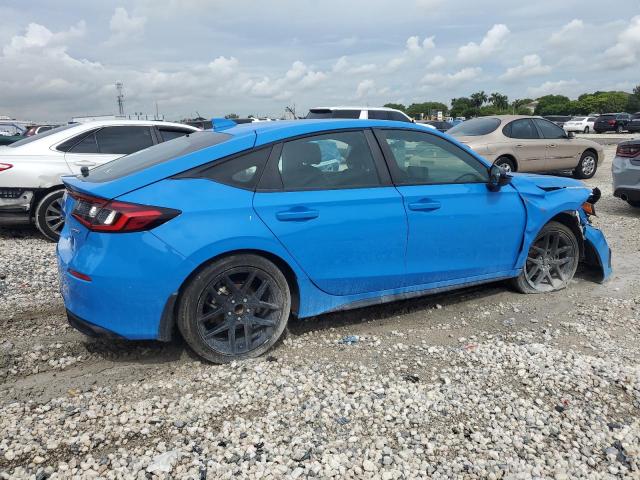 19XFL2H86PE019418 - 2023 HONDA CIVIC SPORT BLUE photo 3