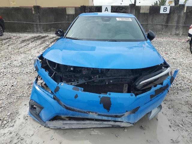 19XFL2H86PE019418 - 2023 HONDA CIVIC SPORT BLUE photo 5