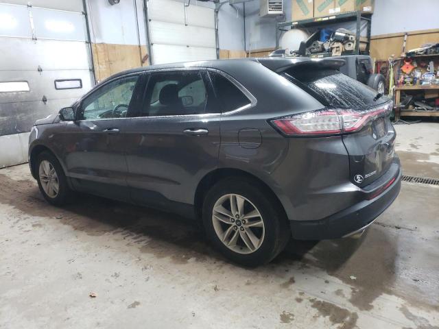 2FMPK4J88JBC04240 - 2018 FORD EDGE SEL GRAY photo 2