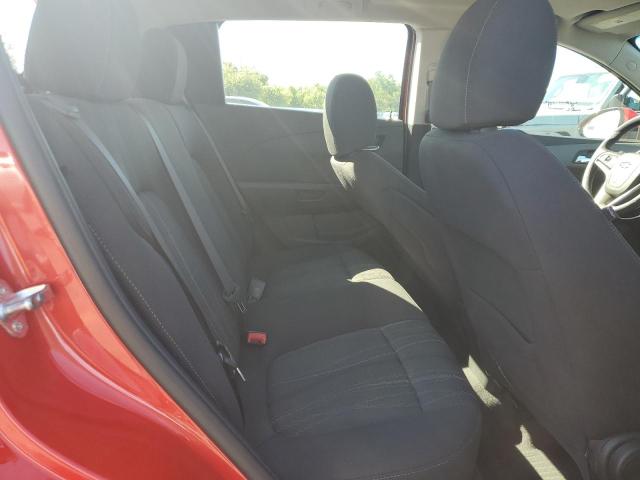 1G1JC6SG5E4122676 - 2014 CHEVROLET SONIC LT RED photo 10