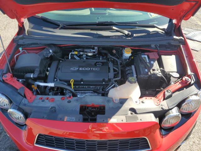 1G1JC6SG5E4122676 - 2014 CHEVROLET SONIC LT RED photo 11