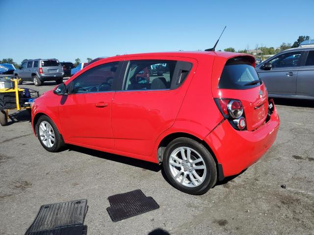 1G1JC6SG5E4122676 - 2014 CHEVROLET SONIC LT RED photo 2