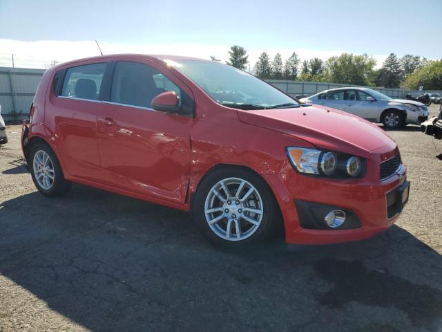 1G1JC6SG5E4122676 - 2014 CHEVROLET SONIC LT RED photo 4