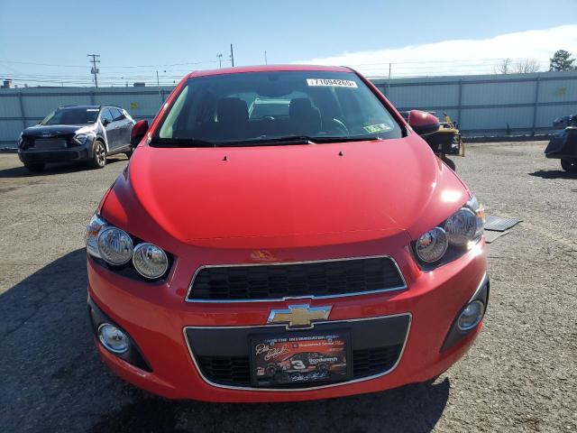 1G1JC6SG5E4122676 - 2014 CHEVROLET SONIC LT RED photo 5