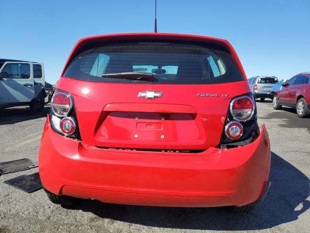 1G1JC6SG5E4122676 - 2014 CHEVROLET SONIC LT RED photo 6