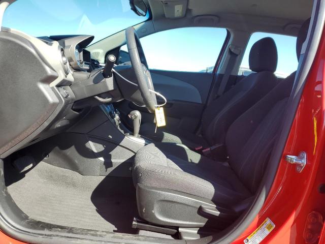 1G1JC6SG5E4122676 - 2014 CHEVROLET SONIC LT RED photo 7