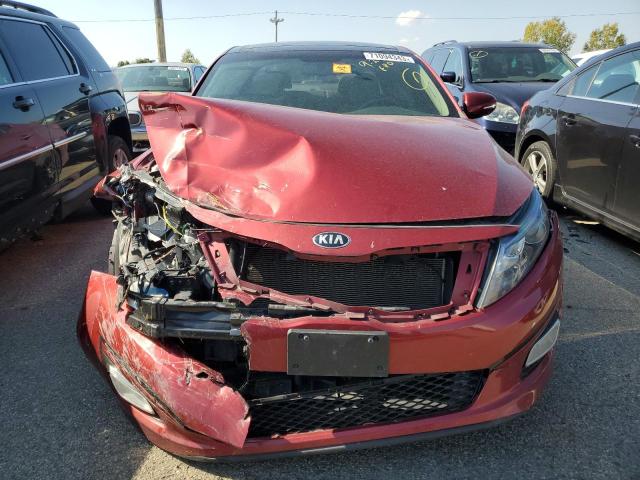 5XXGN4A78FG396110 - 2015 KIA OPTIMA EX RED photo 5