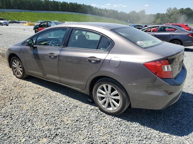 19XFB2F90CE044680 - 2012 HONDA CIVIC EXL GRAY photo 2