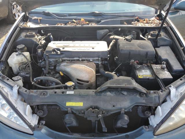 4T1BE32K35U008521 - 2005 TOYOTA CAMRY LE GREEN photo 11