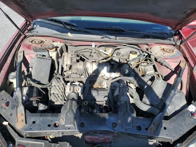 2G2WS522141133378 - 2004 PONTIAC GRAND PRIX GT2 Kasztanowy zdjęcie 11