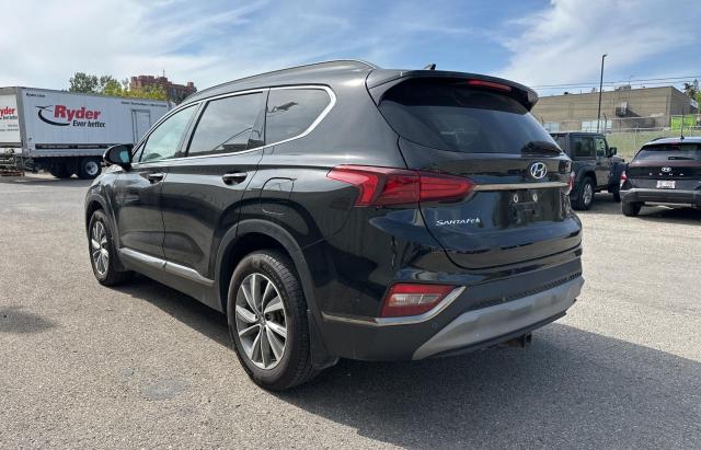5NMS3CAD9KH050630 - 2019 HYUNDAI SANTA FE SEL BLACK photo 3