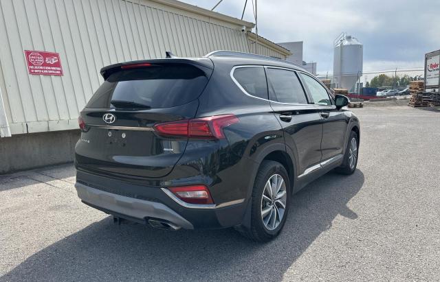 5NMS3CAD9KH050630 - 2019 HYUNDAI SANTA FE SEL BLACK photo 4