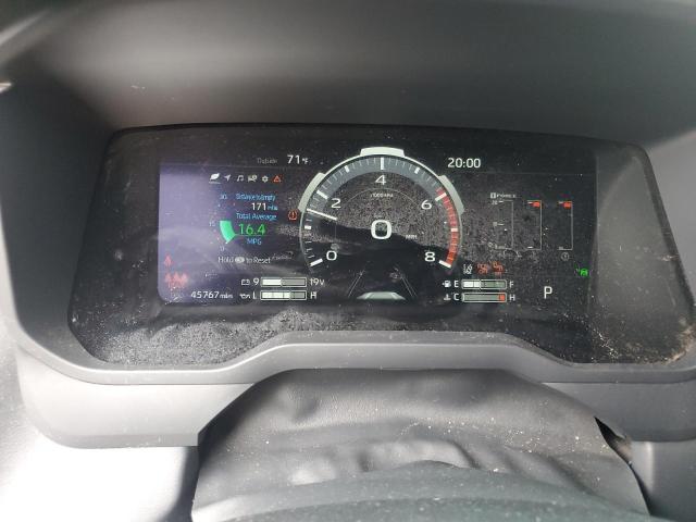 5TFNA5DB0NX009825 - 2022 TOYOTA TUNDRA CREWMAX PLATINUM მუქწითელი ფოტო 9