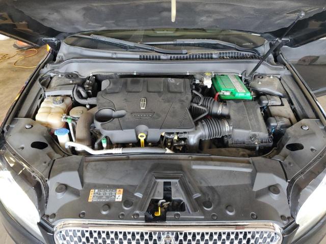 3LN6L5DC7HR621942 - 2017 LINCOLN MKZ SELECT შავი ფოტო 11