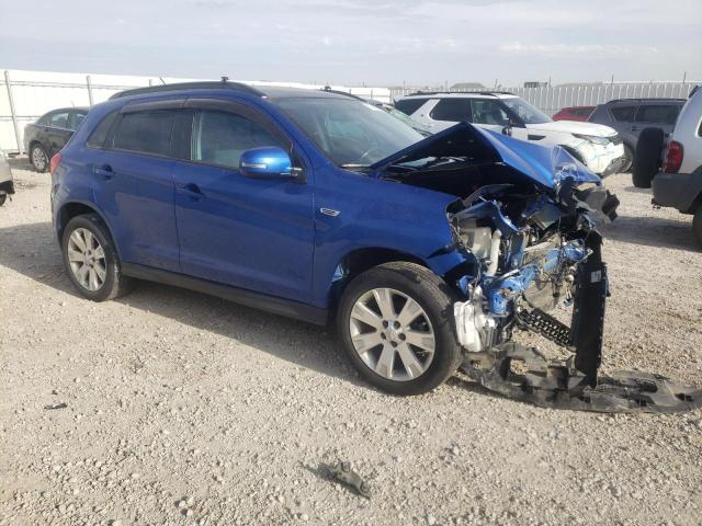 4A4AJ4AW5FE606328 - 2015 MITSUBISHI RVR GT BLUE photo 4