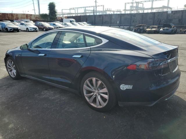 5YJSA1S12EFP44273 - 2014 TESLA MODEL S Կապույտ լուսանկար 2