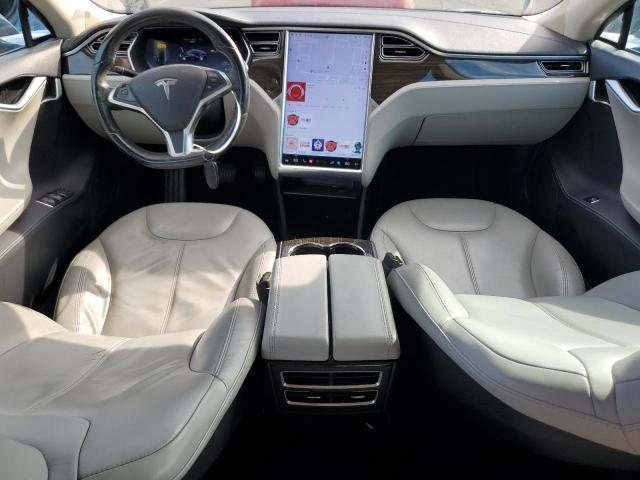 5YJSA1S12EFP44273 - 2014 TESLA MODEL S Կապույտ լուսանկար 8
