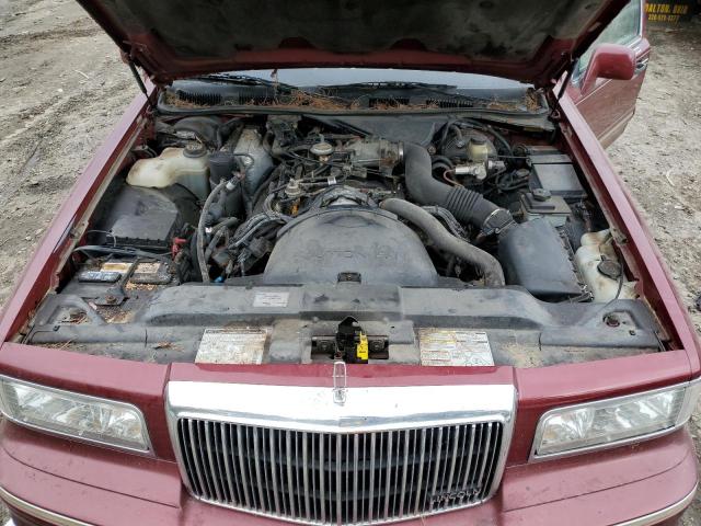 1LNLM81W9VY741156 - 1997 LINCOLN TOWN CAR EXECUTIVE RED photo 11