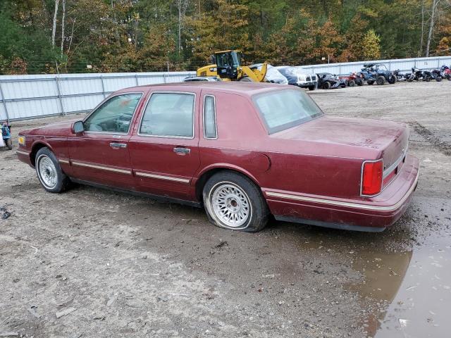 1LNLM81W9VY741156 - 1997 LINCOLN TOWN CAR EXECUTIVE RED photo 2