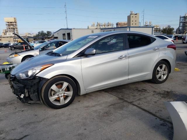 5NPDH4AE3DH382674 - 2013 HYUNDAI ELANTRA GLS SILVER photo 1